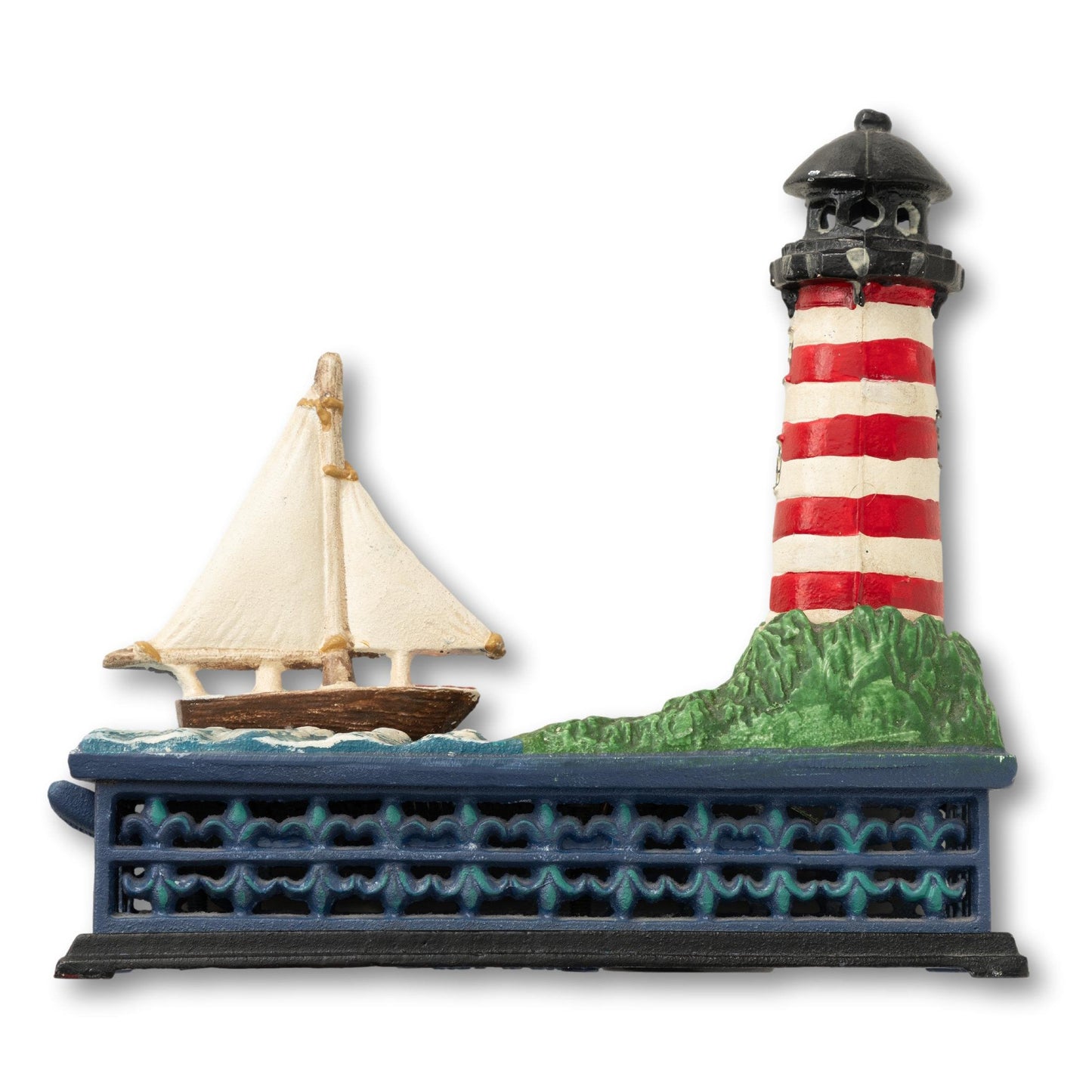Boat & Lighthouse Mechanical Bank