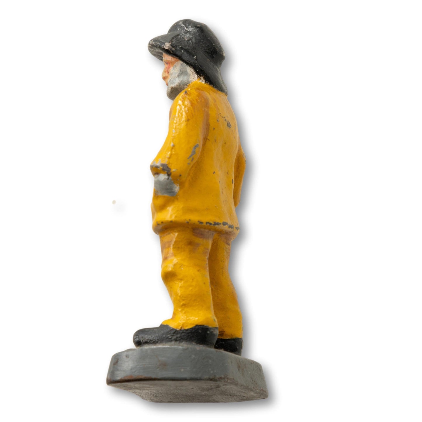 Cast Iron Fisherman Door Stop / Bookend