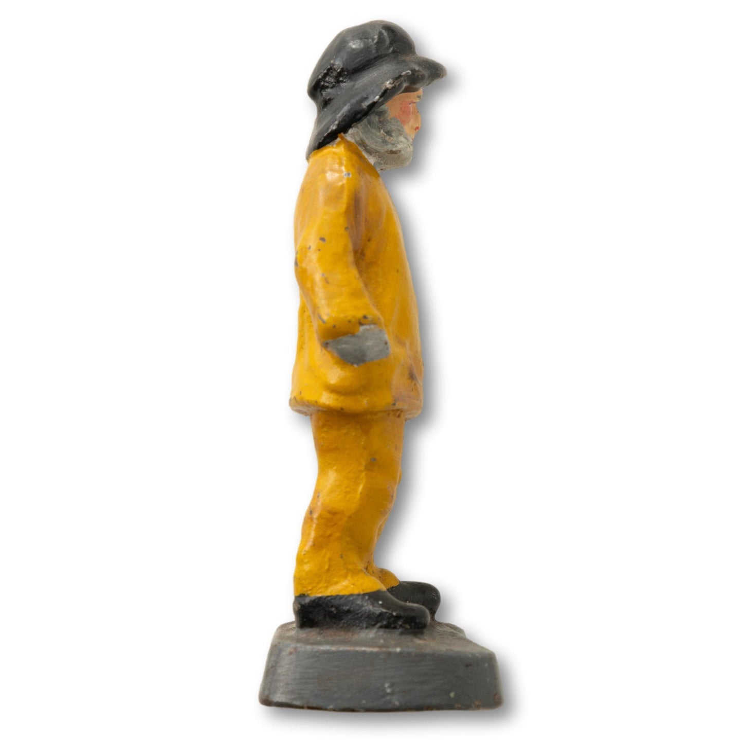 Cast Iron Fisherman Door Stop / Bookend