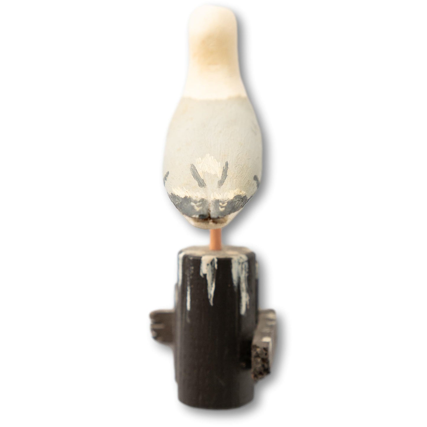 Signed Seagull on Piling