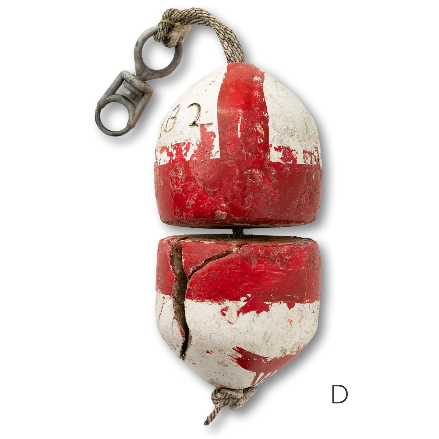 Red & White Lobster Buoy (Each)