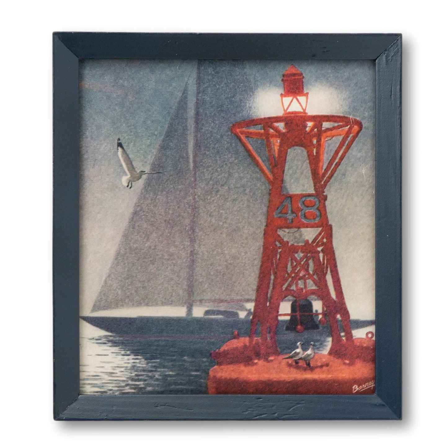 Sailboat & Wayfinder Print