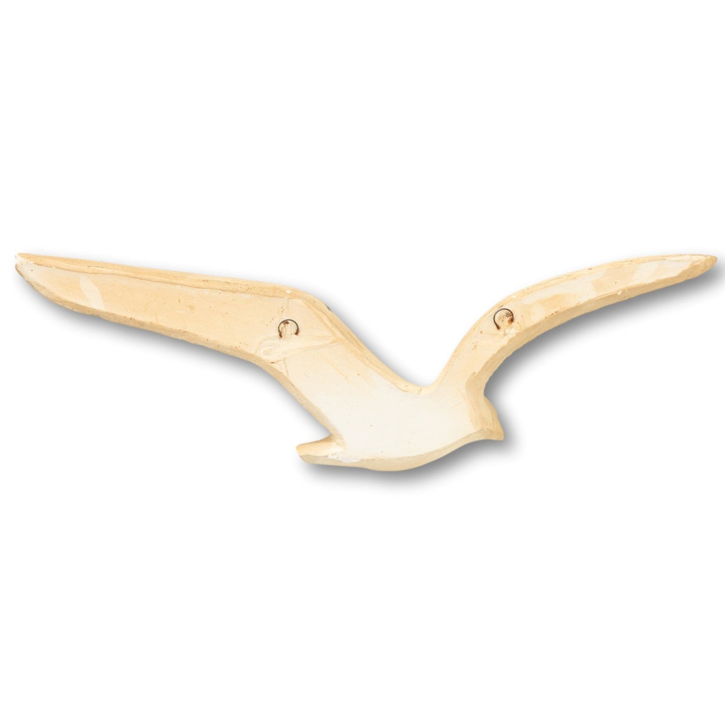 Hand Carved Wood Seagull Mount