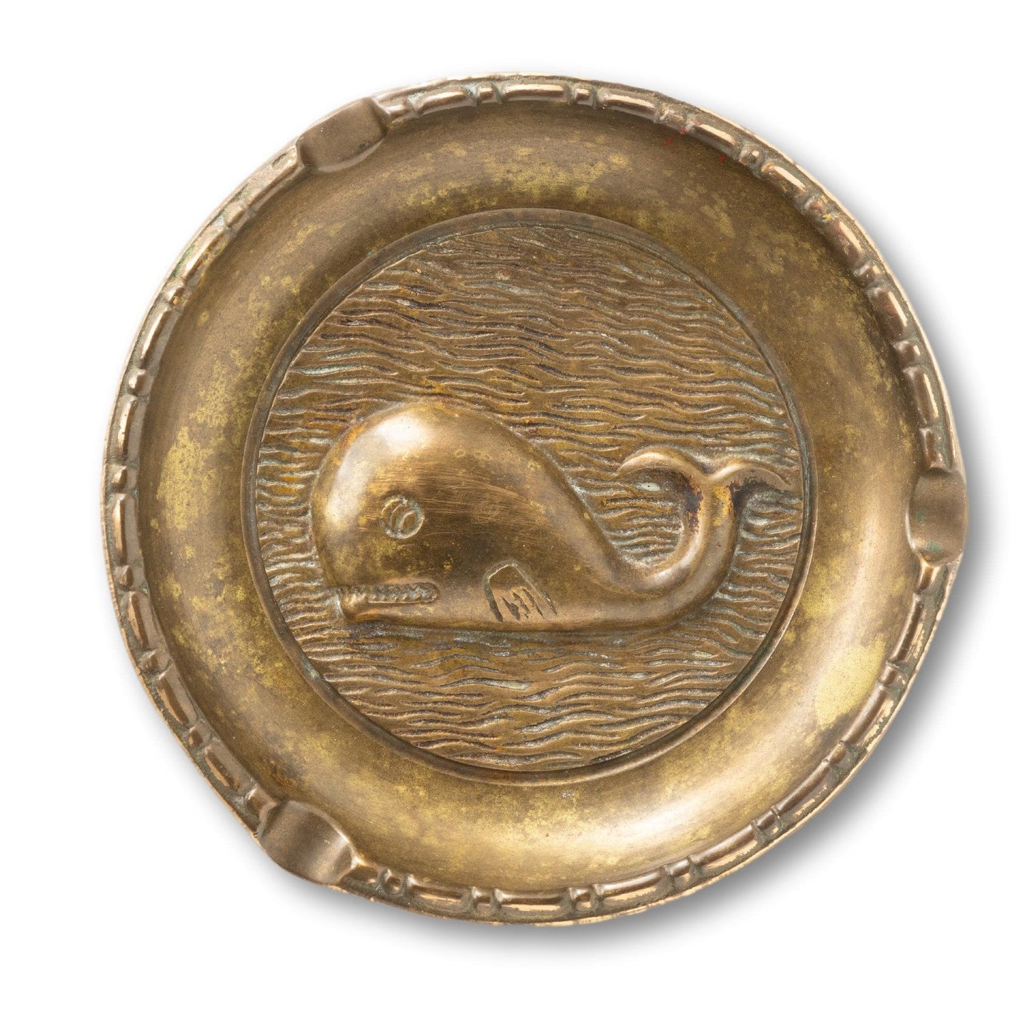 Brass Whale Ashtray / Catchall
