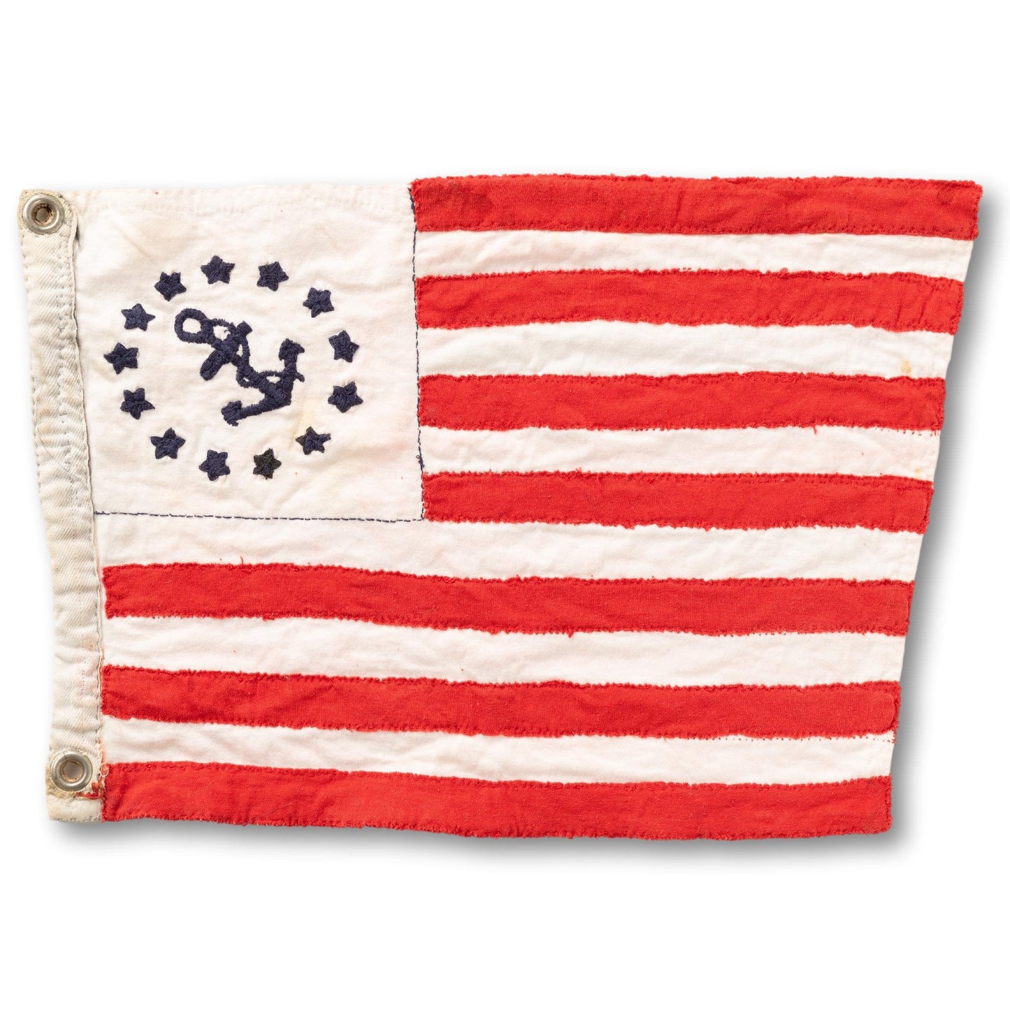 Rare Folk Art Ensign