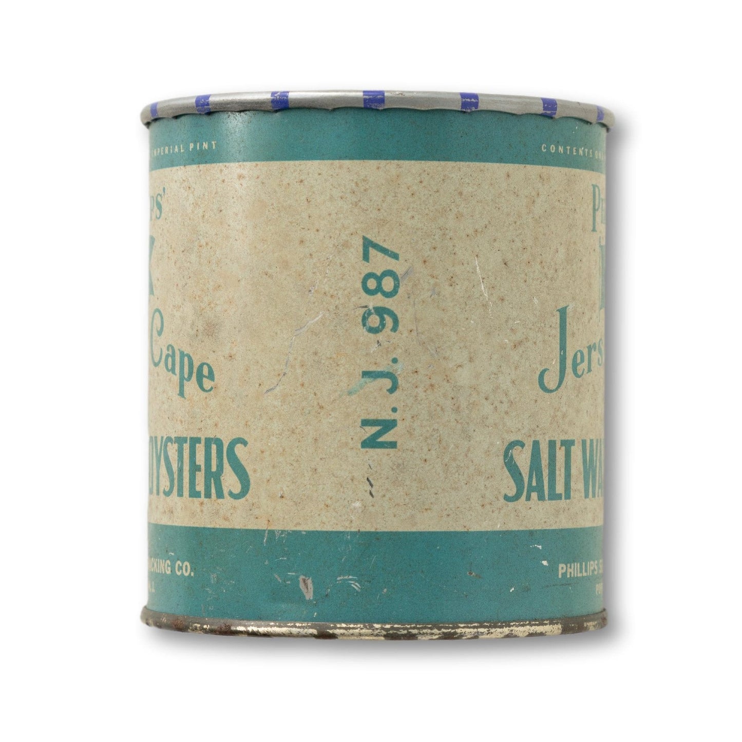 Jersey Cape Oyster Tin