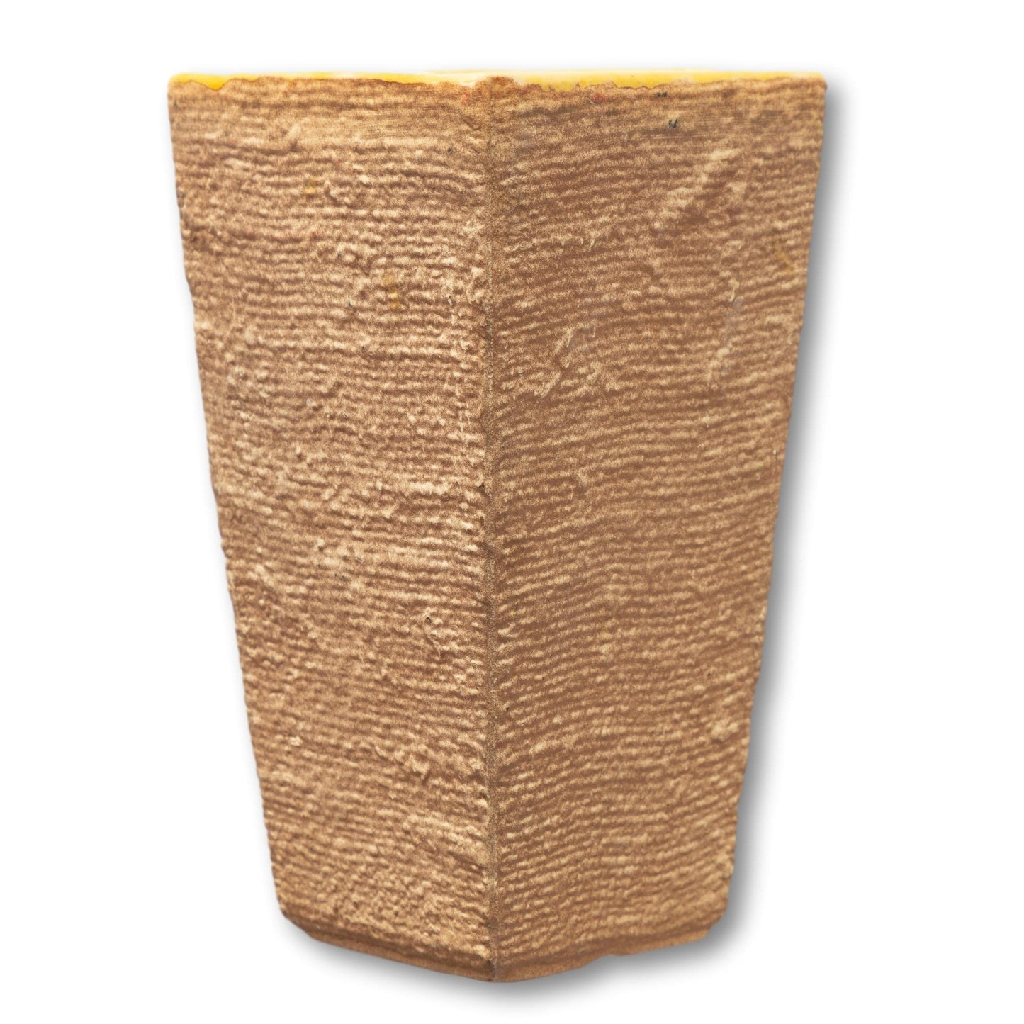 "Burlap" Ceramic Vase