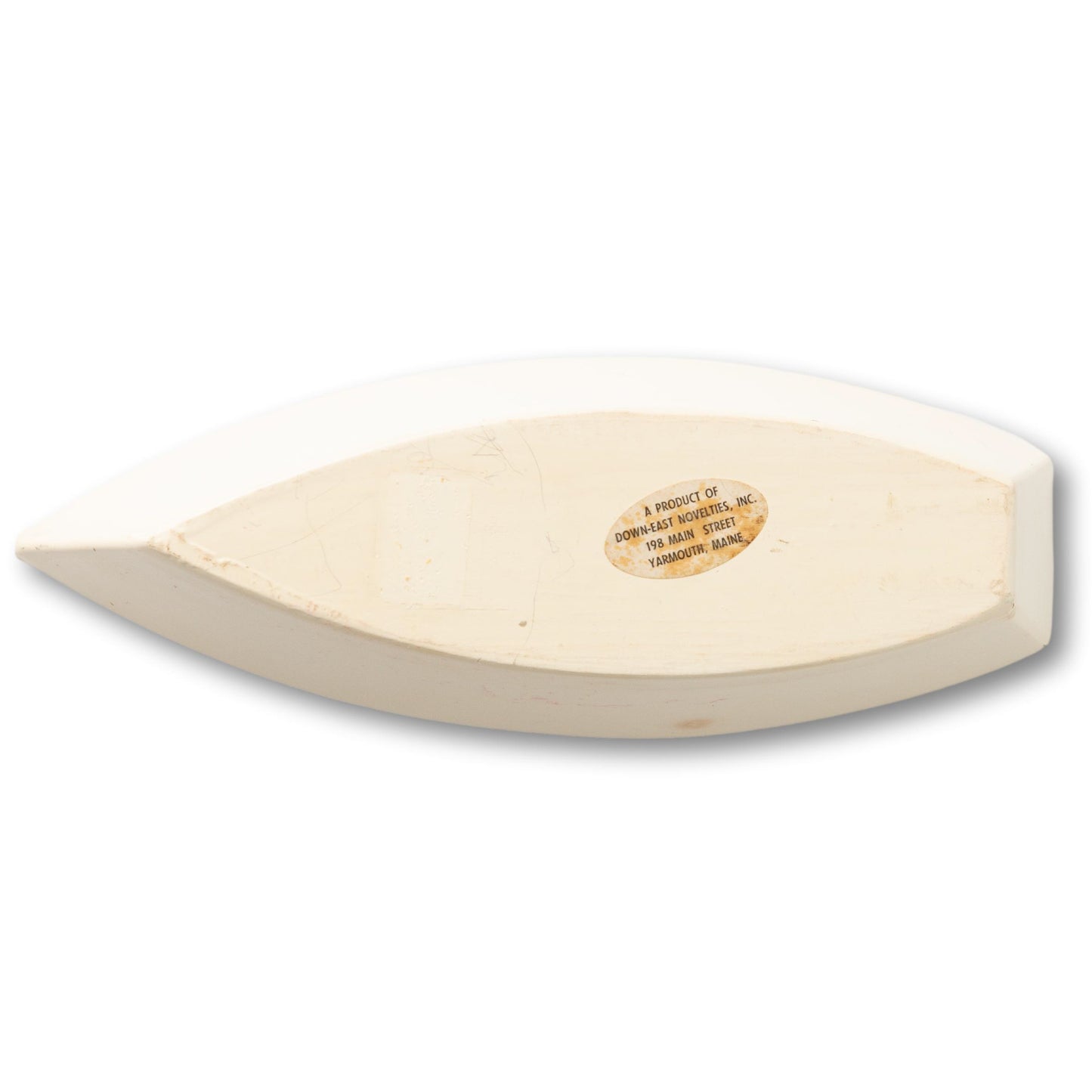 Wood Dory with Oars