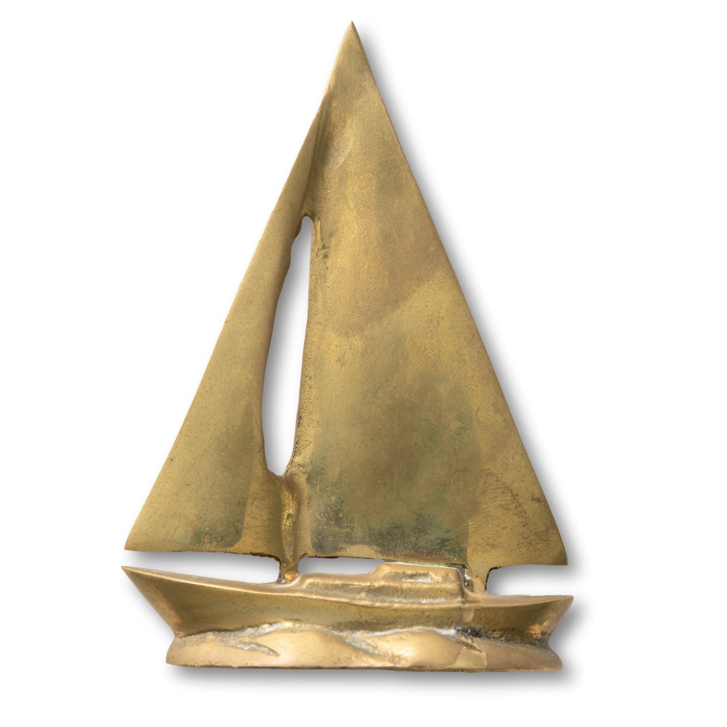Brass Sailboat Desk Ornament