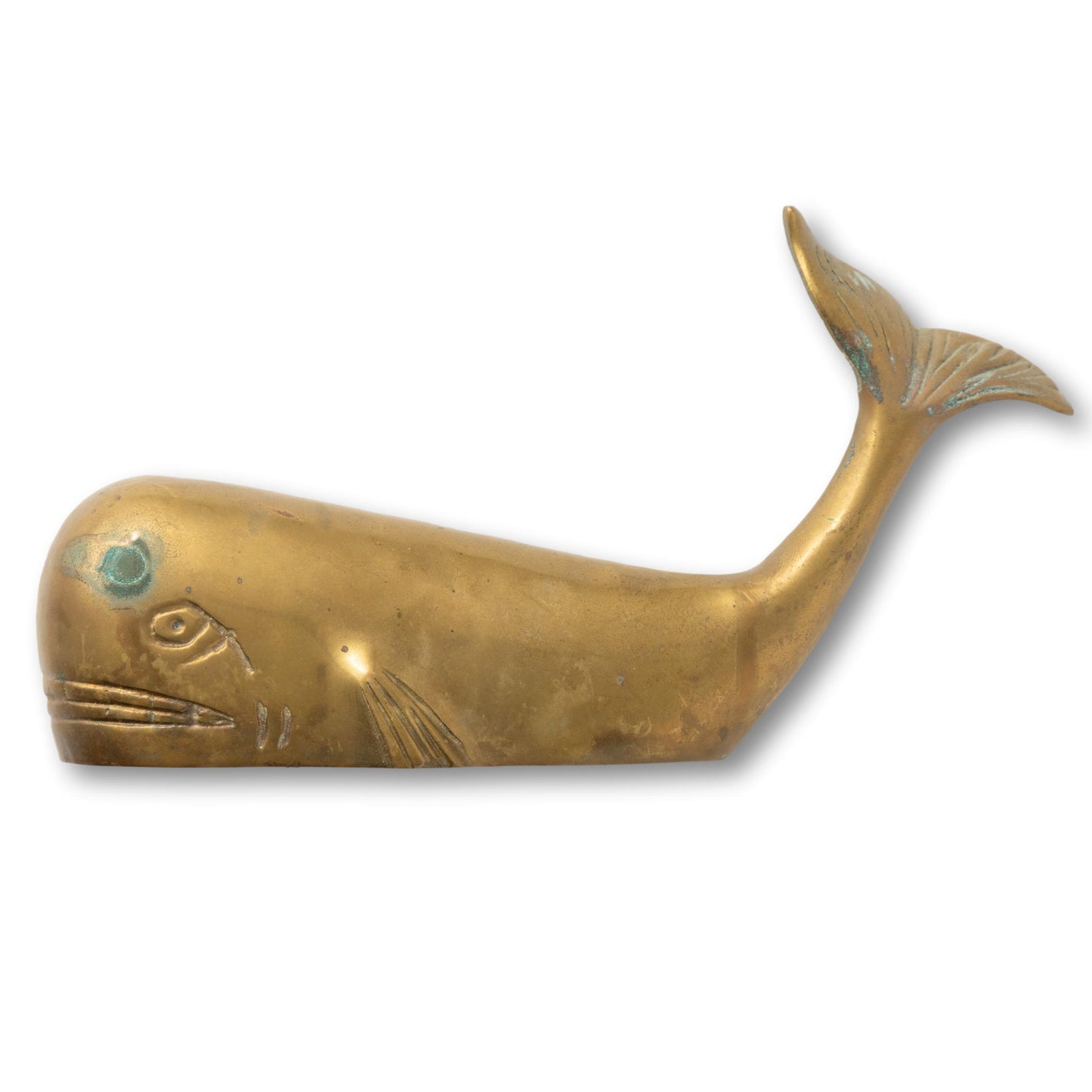 Small Brass Whale