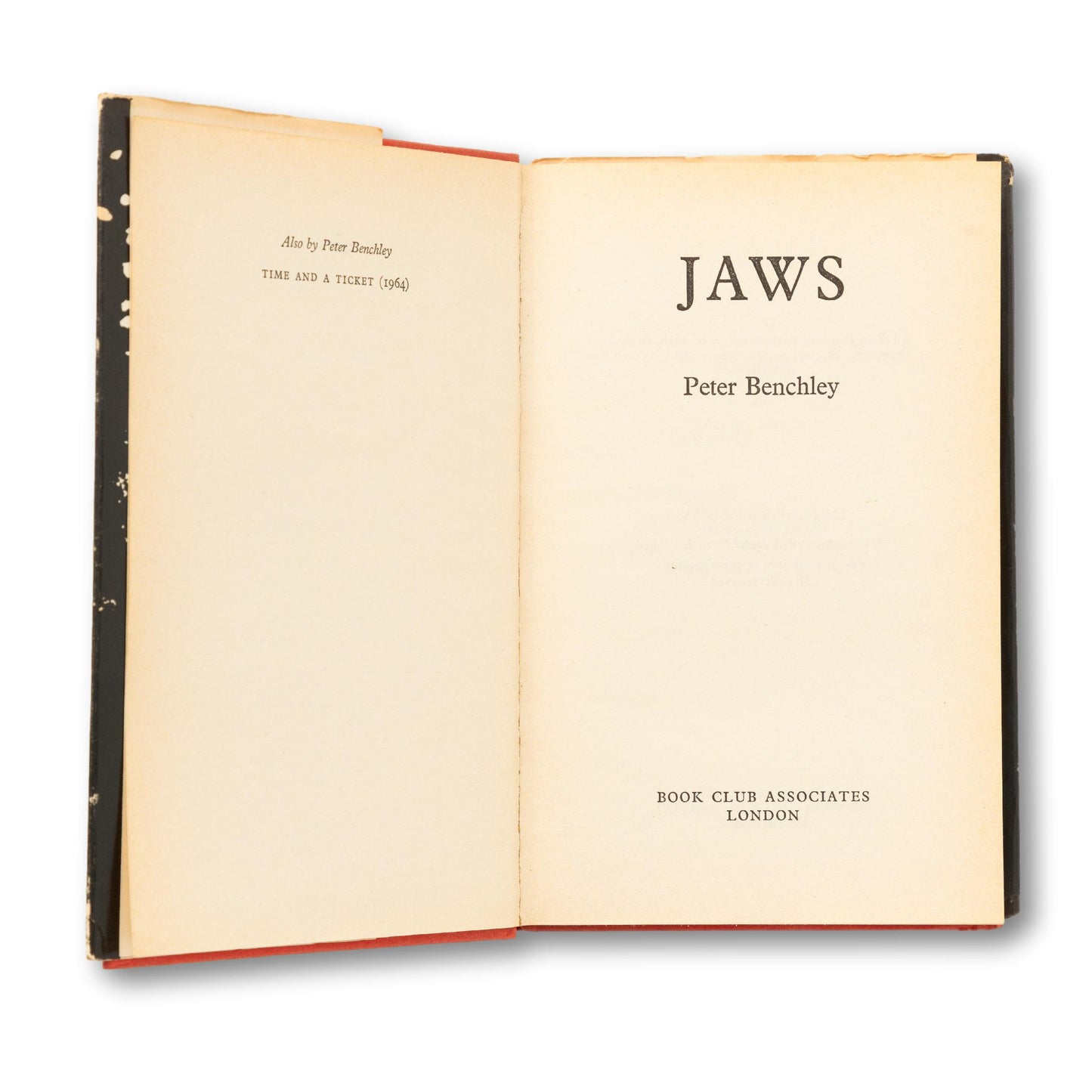 "JAWS" Book, 1st Edition UK
