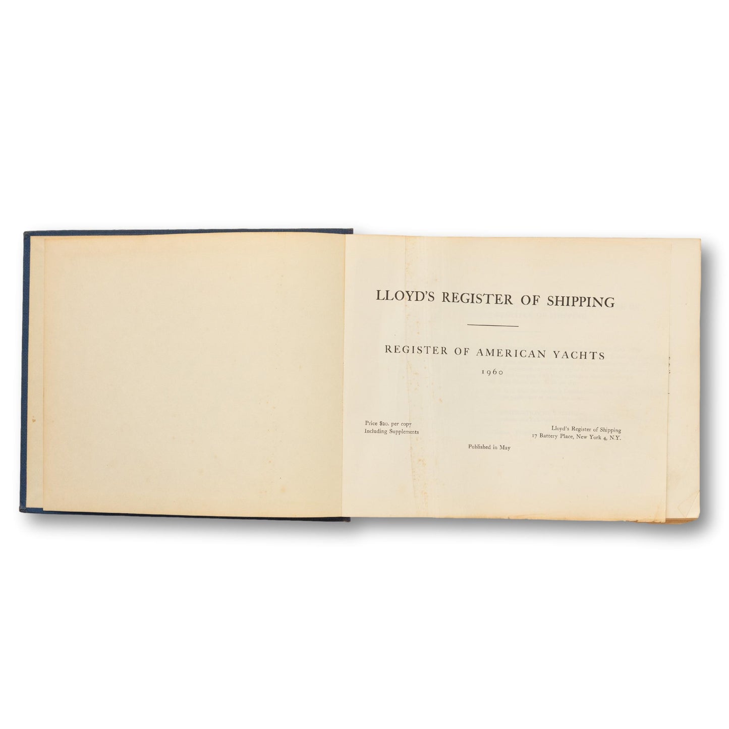 Lloyd's Register, 1960
