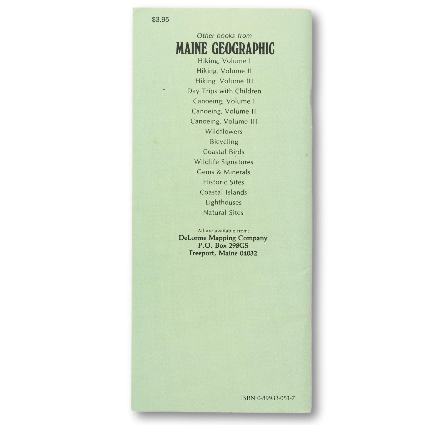 Maine Geographic "Whales and Seals" Guide