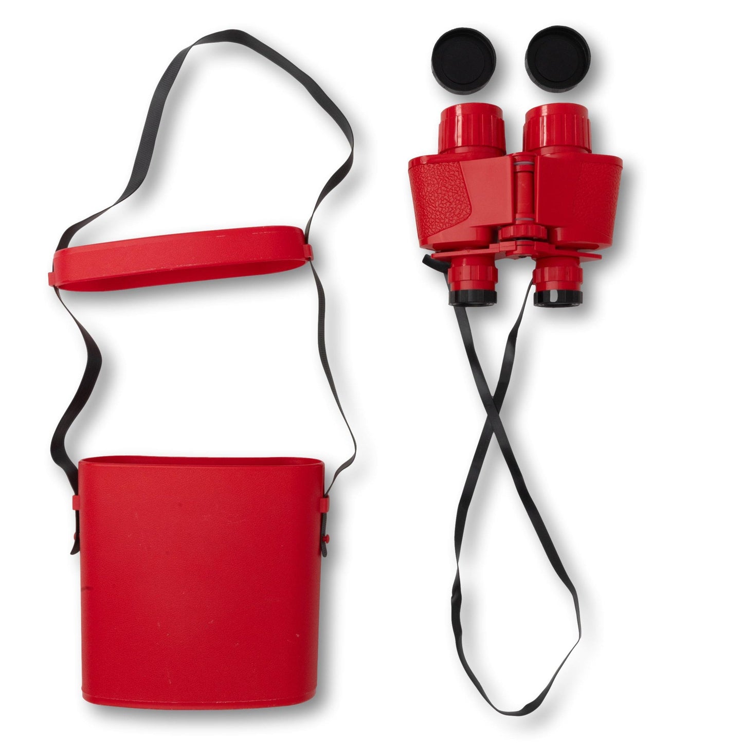 Red Children's Binoculars w/ Case