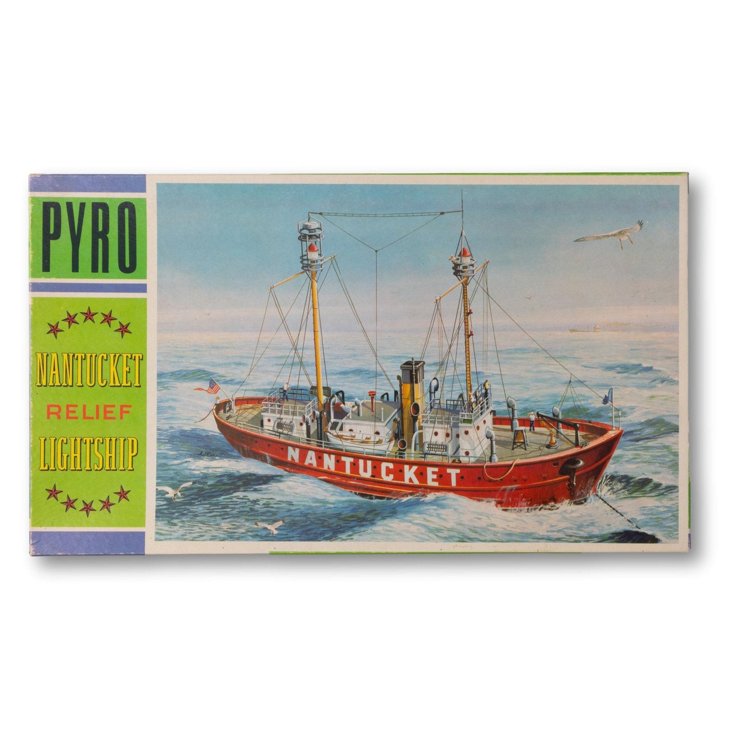 1967 Pyro Nantucket Relief Lightship Model