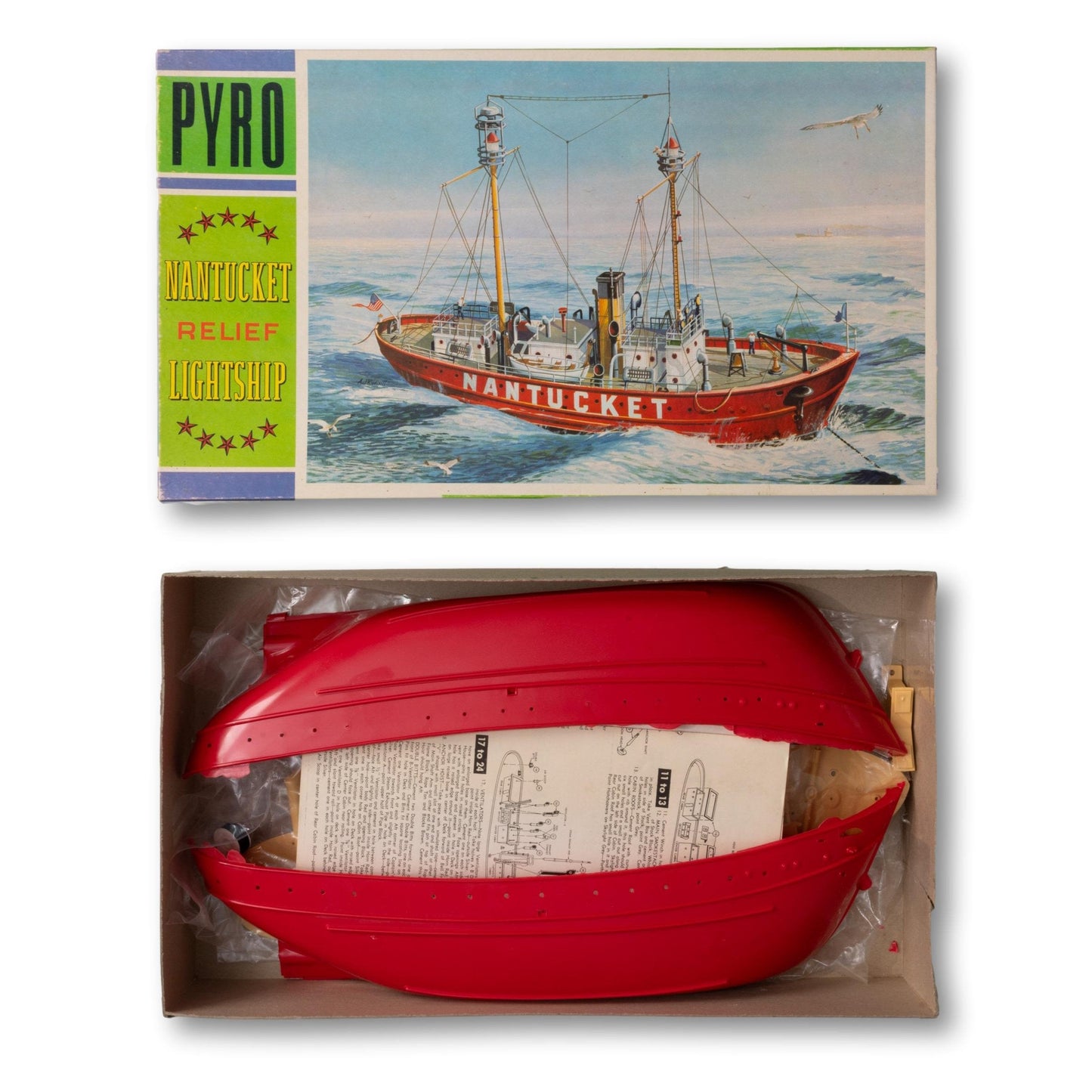 1967 Pyro Nantucket Relief Lightship Model