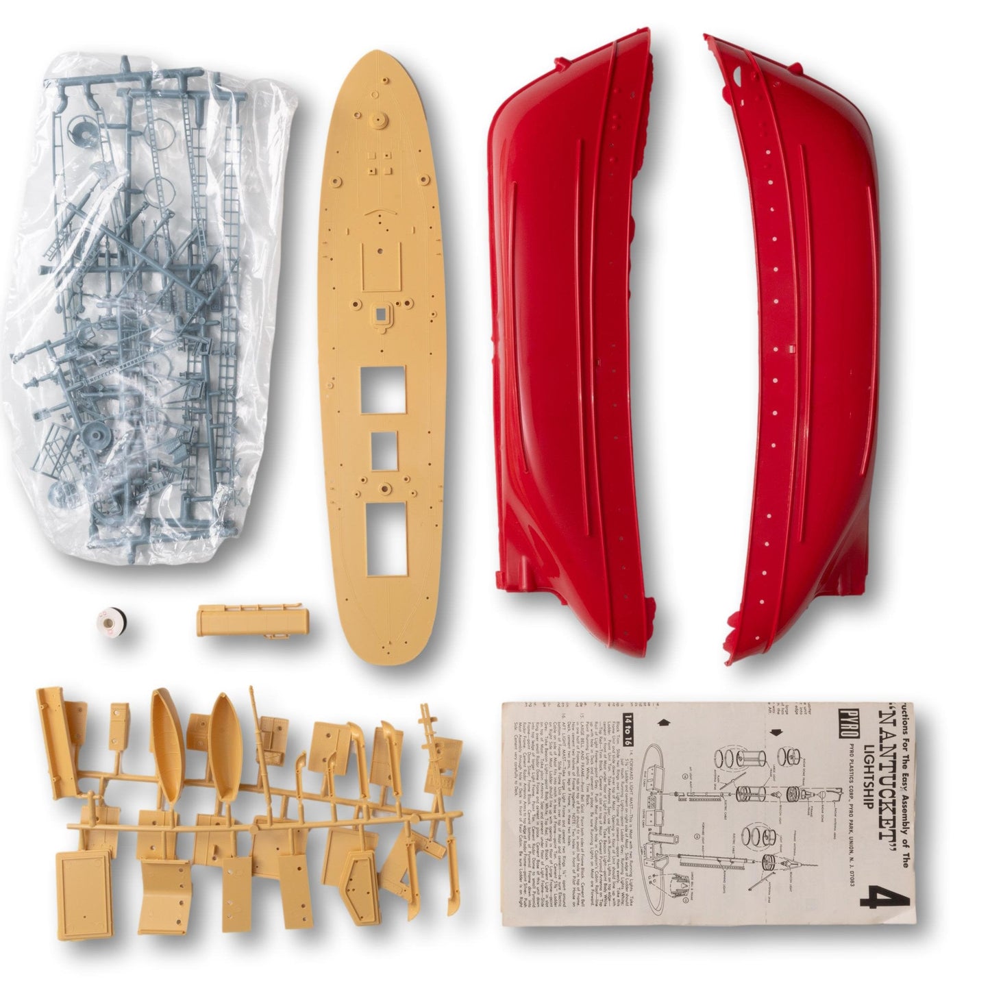 1967 Pyro Nantucket Relief Lightship Model