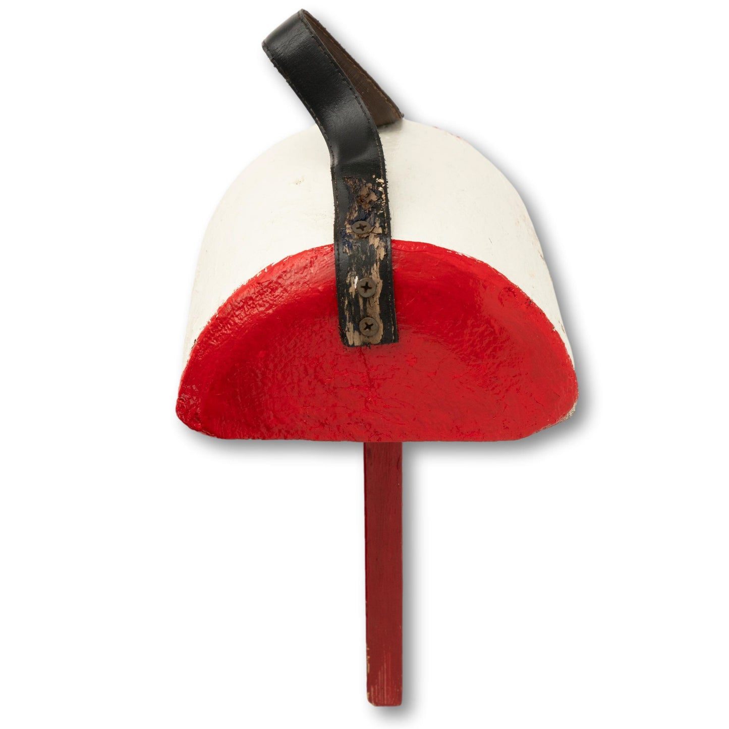 Half Round Red & White Buoy
