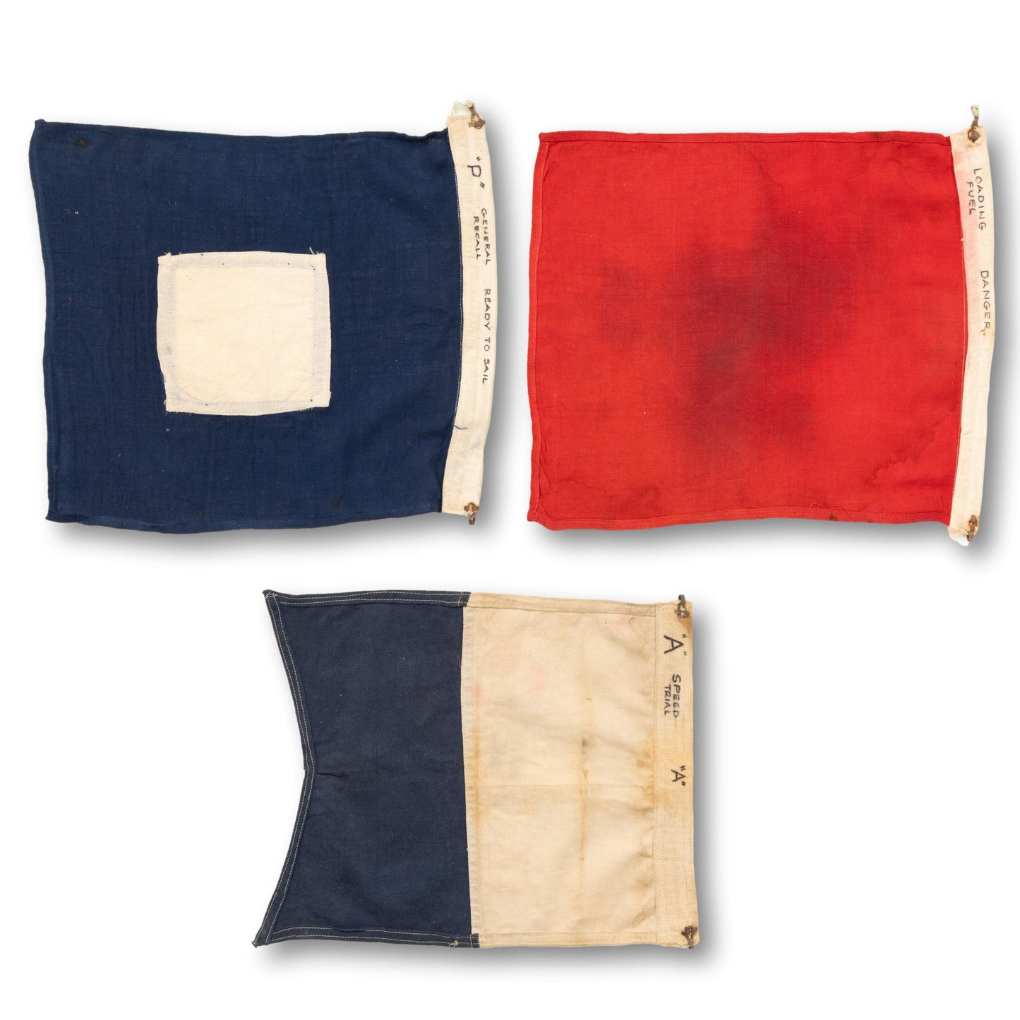 Trio of Signal Flags