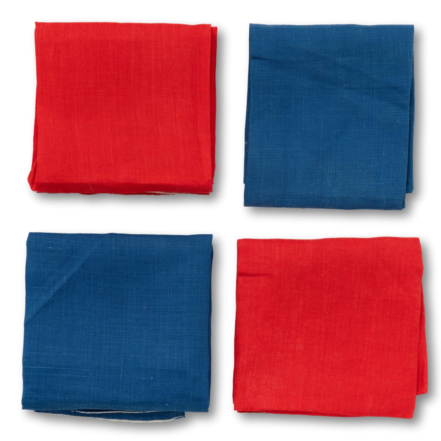 Set of 4 Embroidered Handkerchiefs