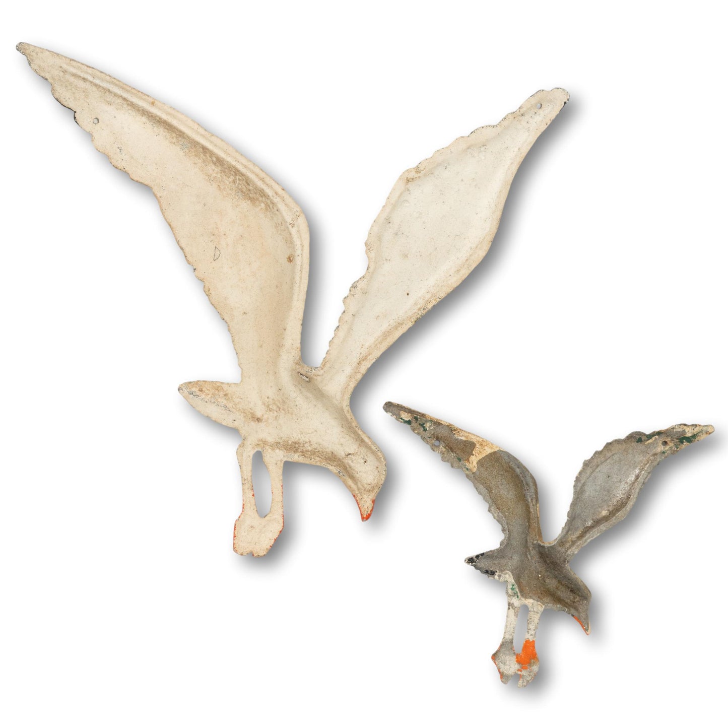 Large and Small Seagull Wall Mount Set