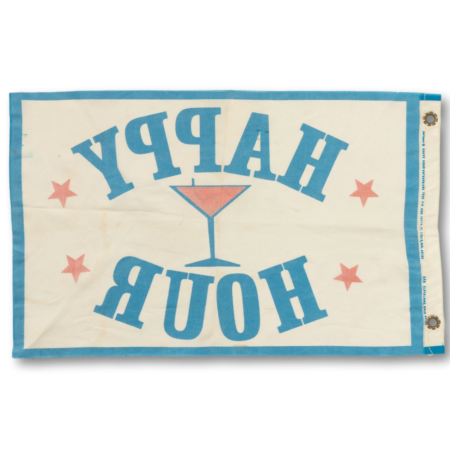 1960s Happy Hour Burgee