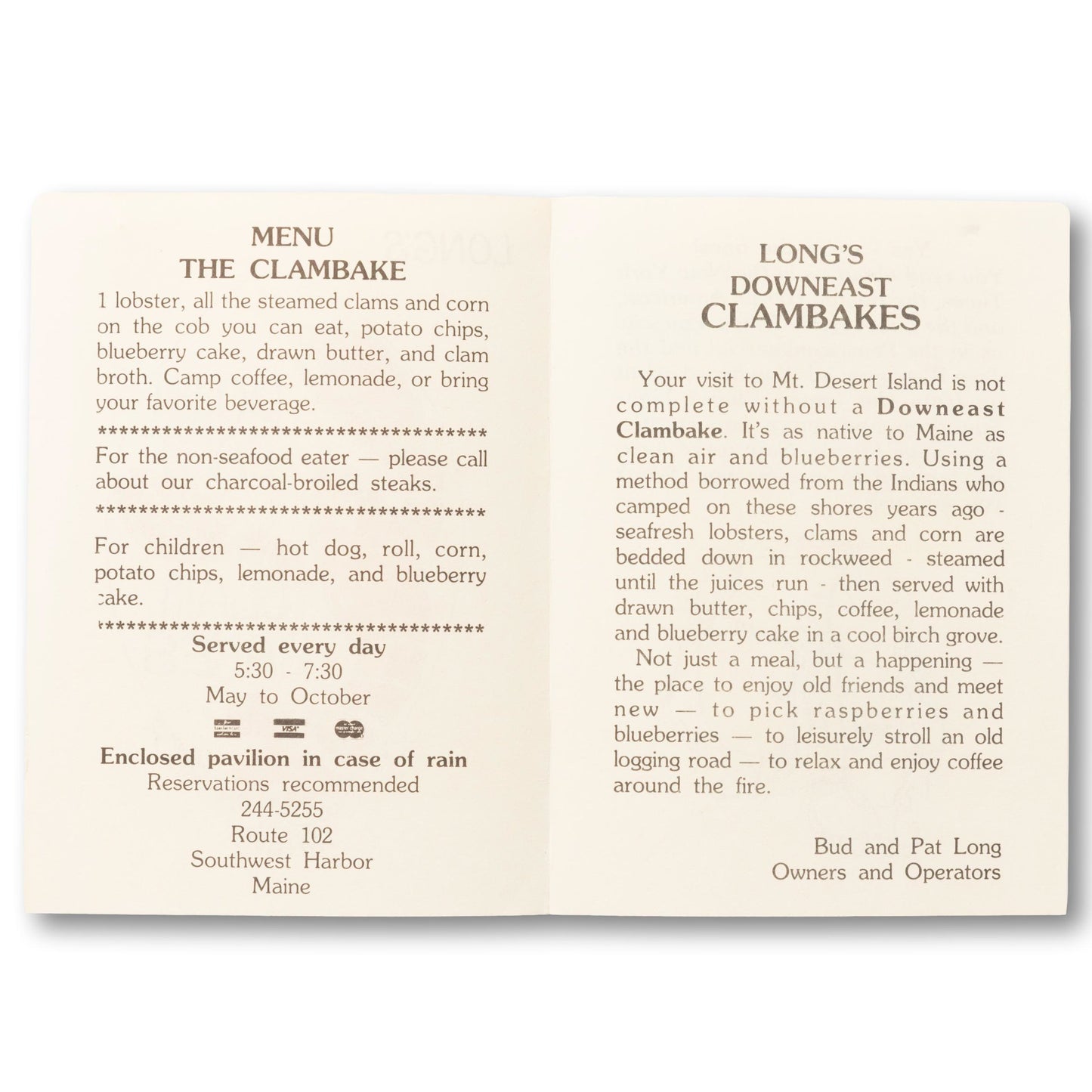Maine Clam Bake Invitation
