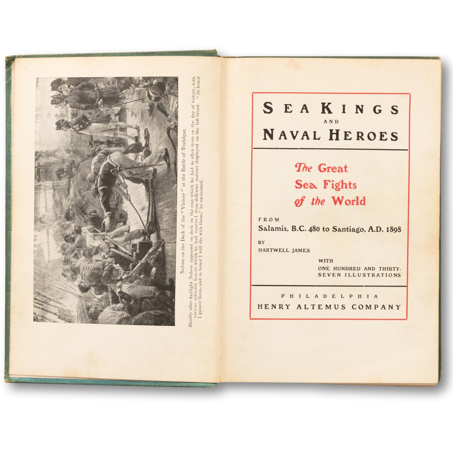 "Sea Kings And Naval Heroes" Book