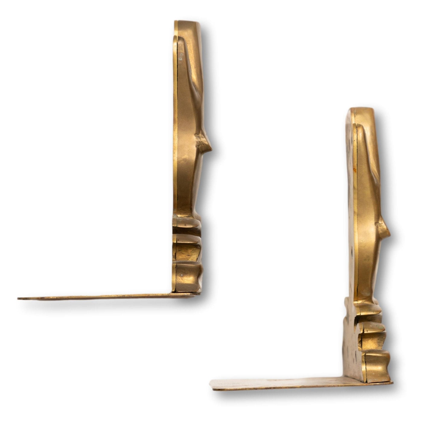 Unique Brass Whale Bookends