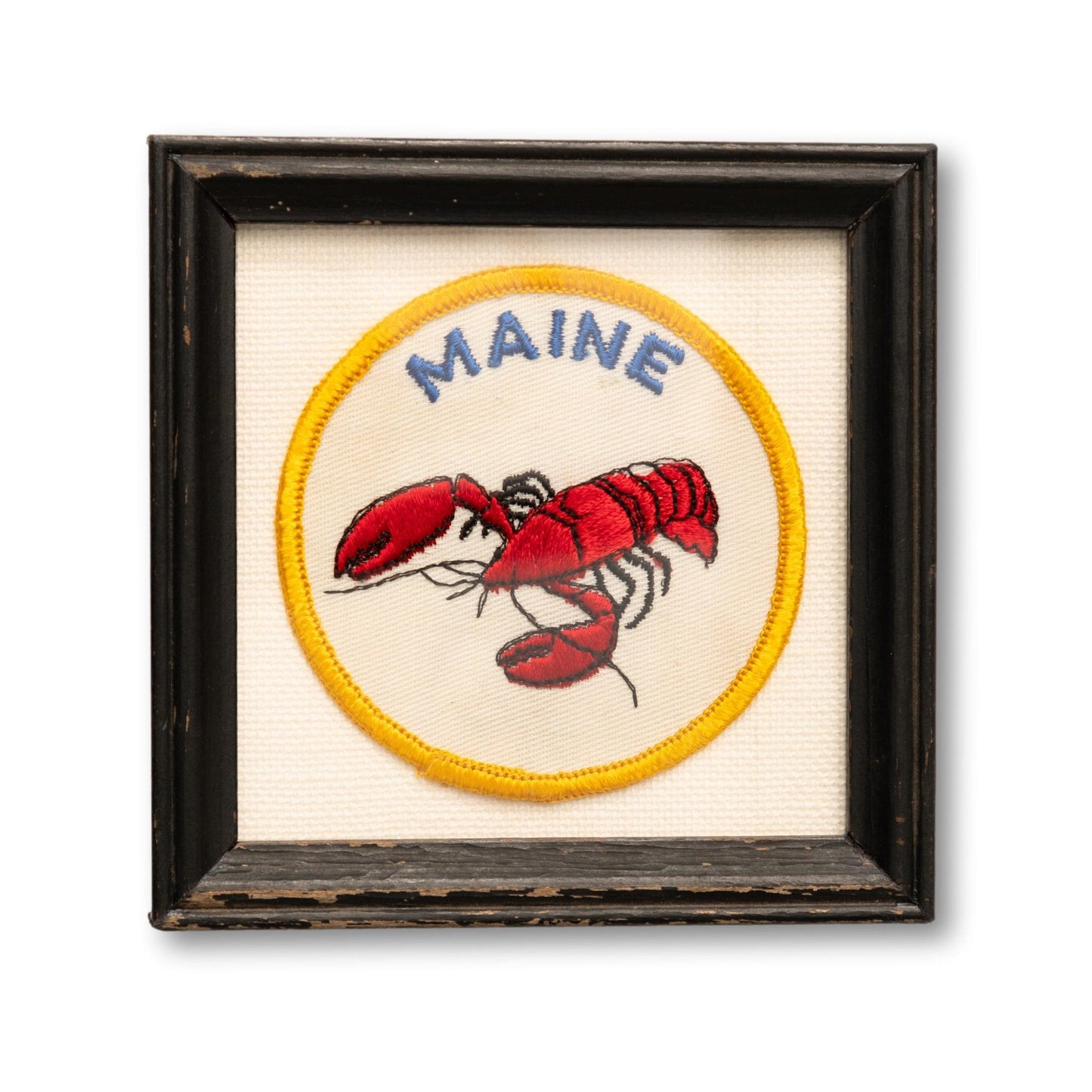 Framed Maine Patch