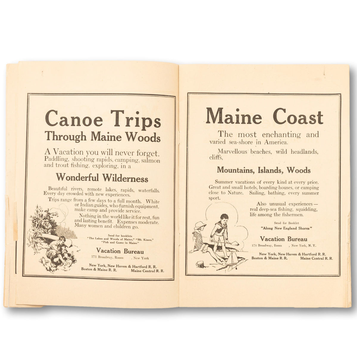 1917 New England Recreation and Resort Guide