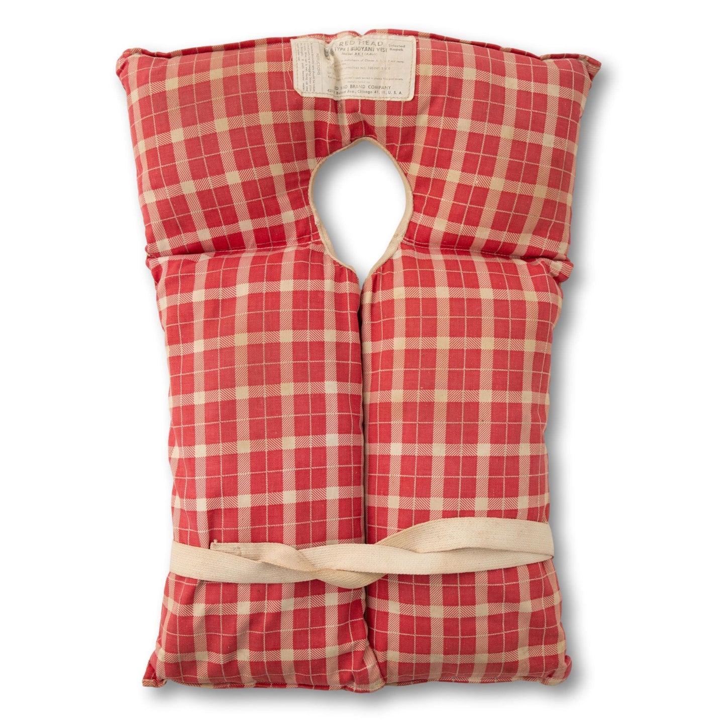 Plaid Adult Life Jacket / Vest