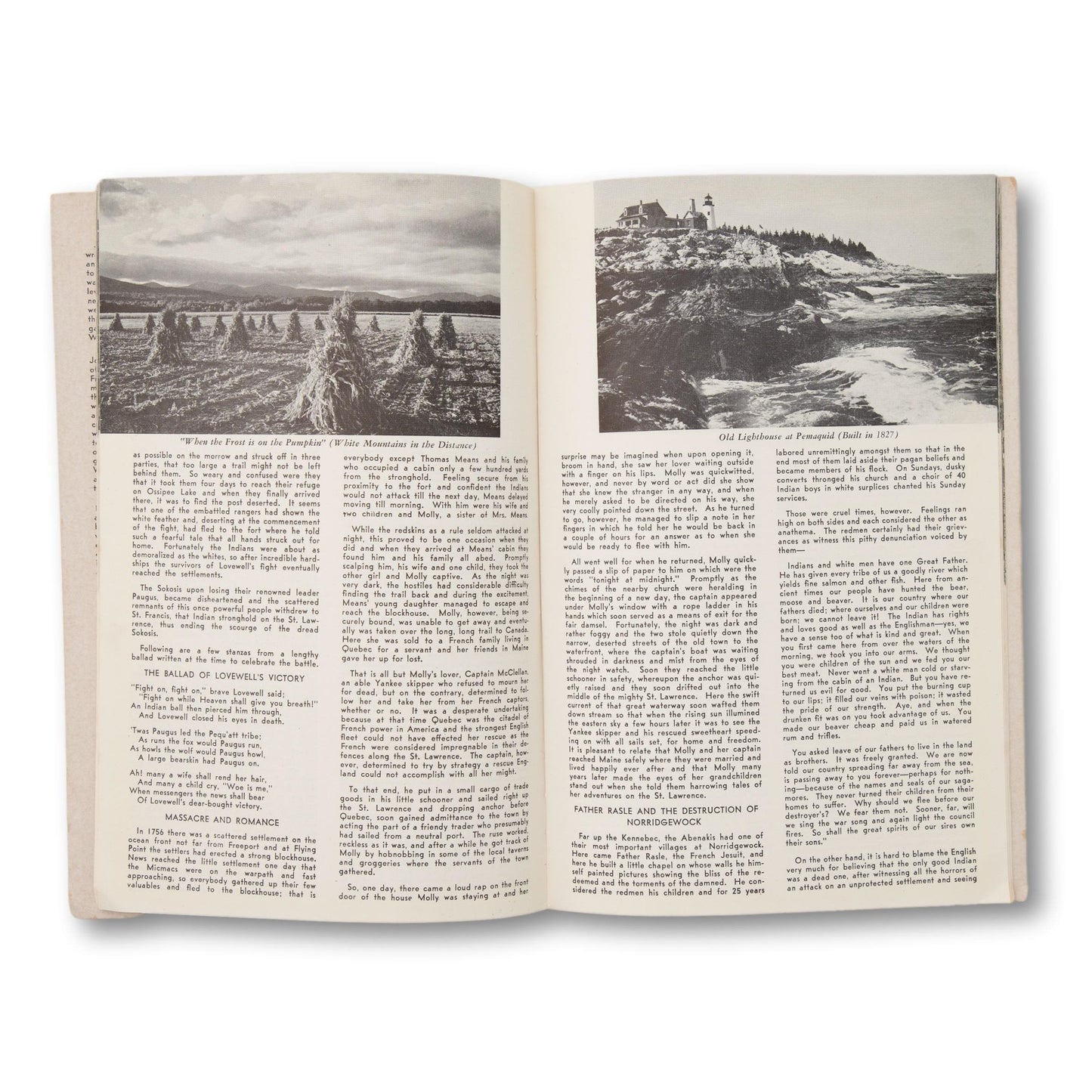 "State 'O Maine" Scrap Book