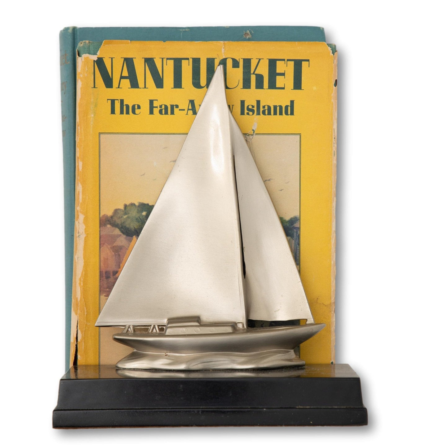Pair of Sailboat Book Ends