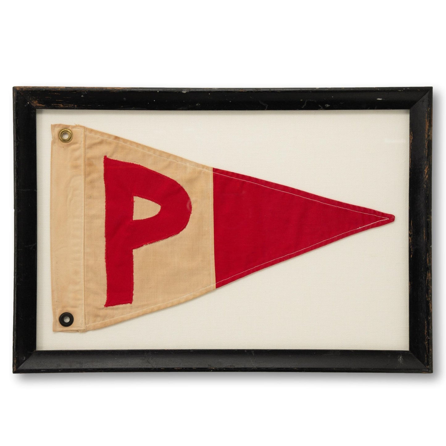 Framed "P" Flag
