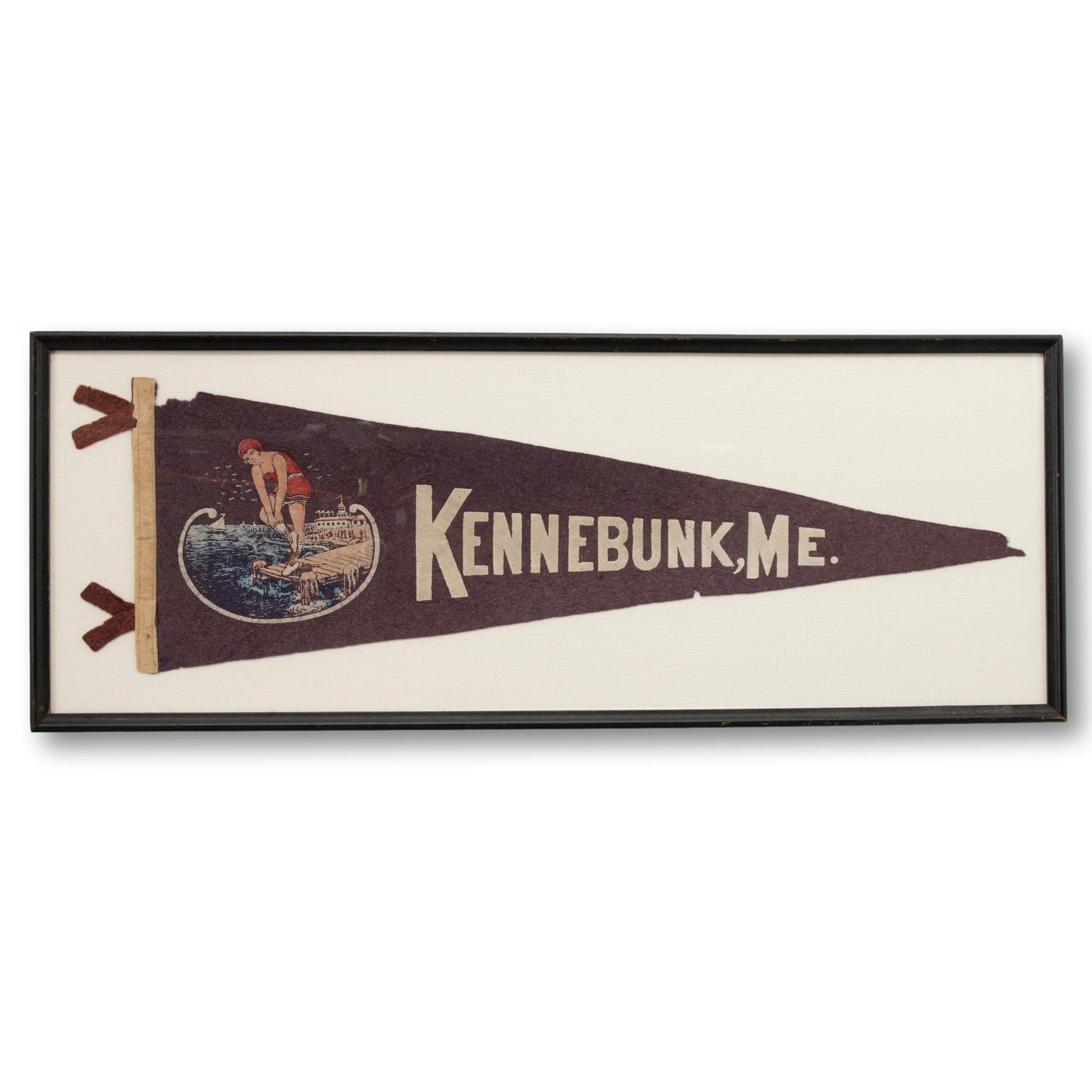 Framed Kennebunk Pennant