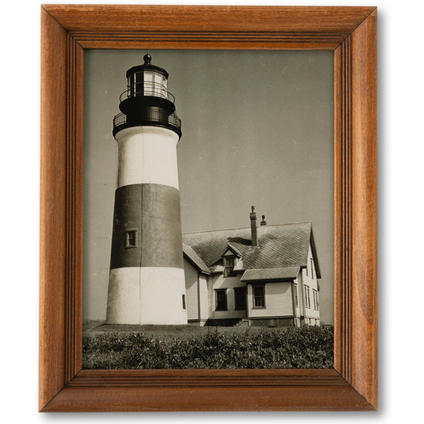Framed 1953 Sankaty Lighthouse Photo
