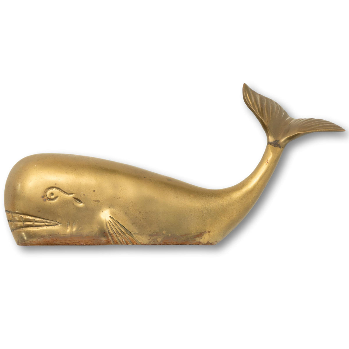 Large Brass Whale