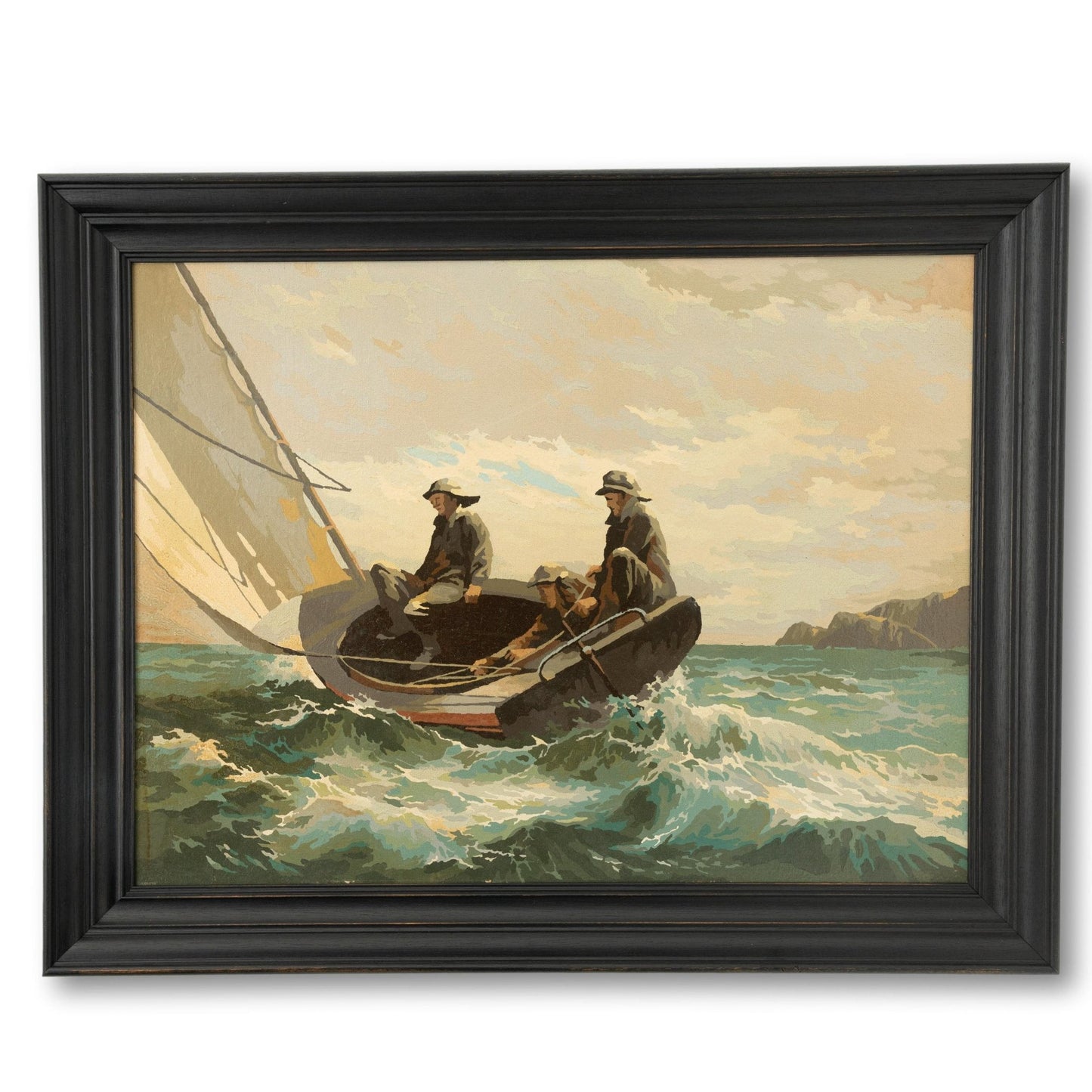 "A Fair Wind" Paint by Number