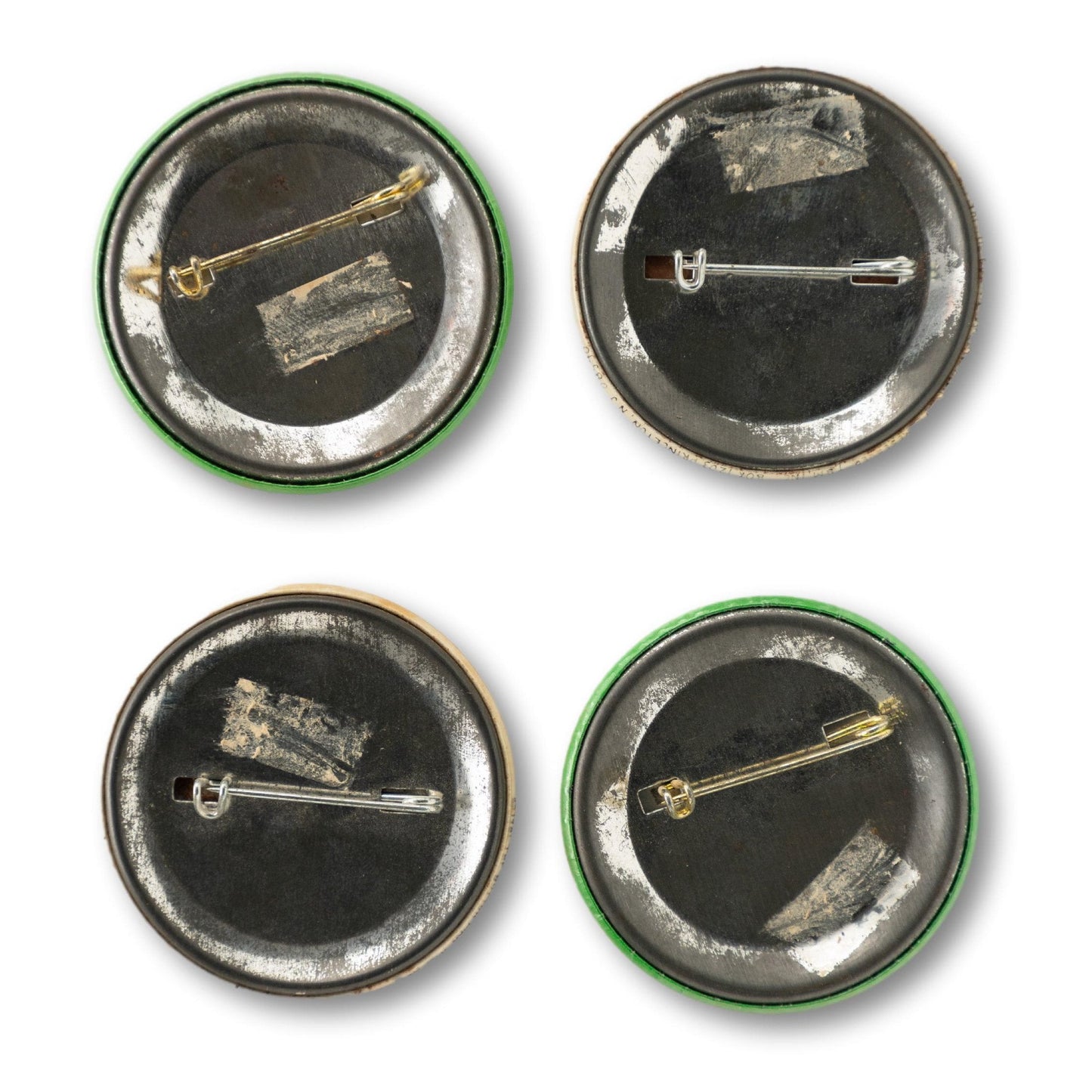 Set of 4 "Eat a Preppie" Buttons