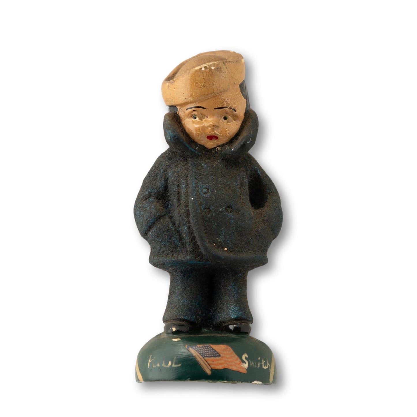 1940s Chalkware Sailor
