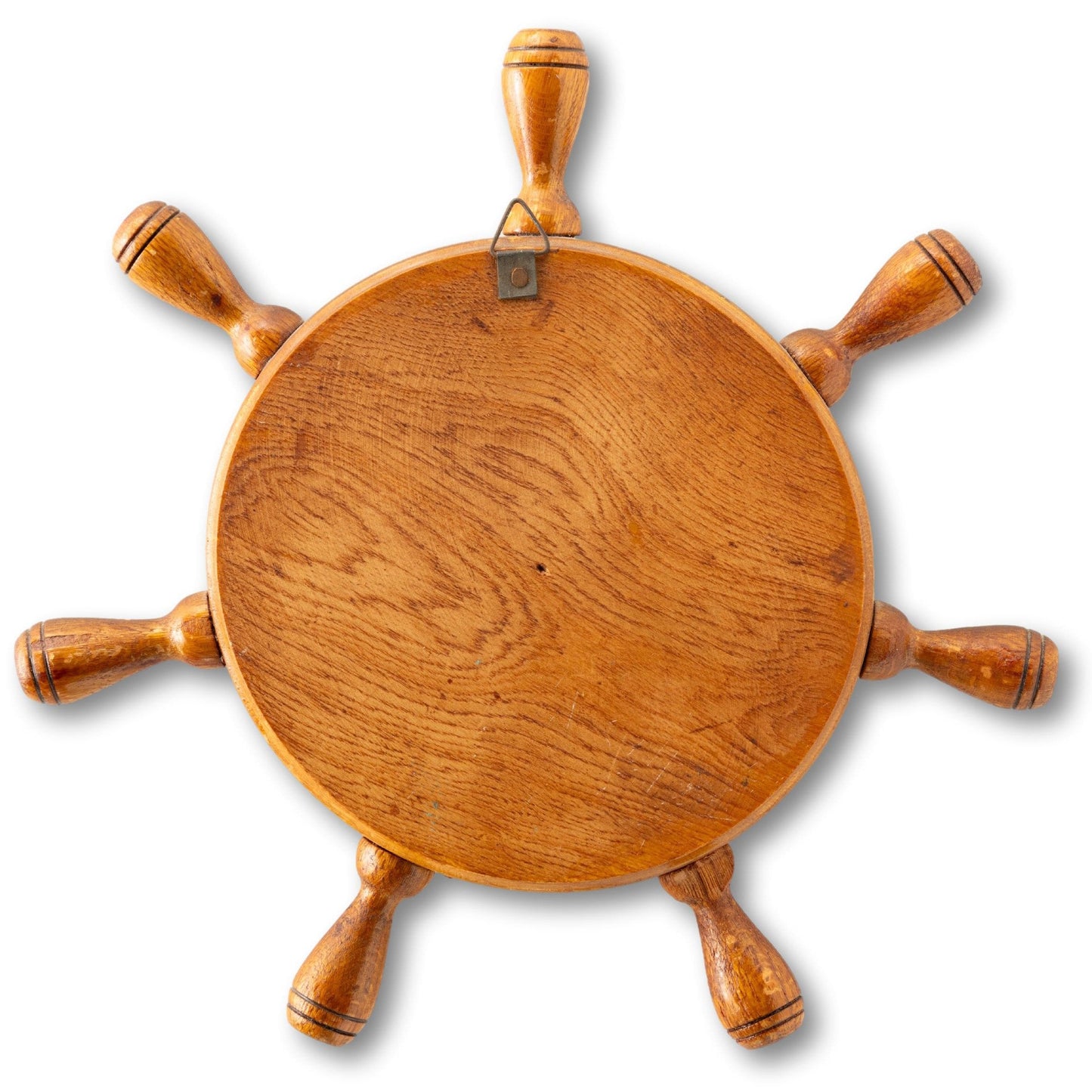 Little Oil Painting in Ship Wheel
