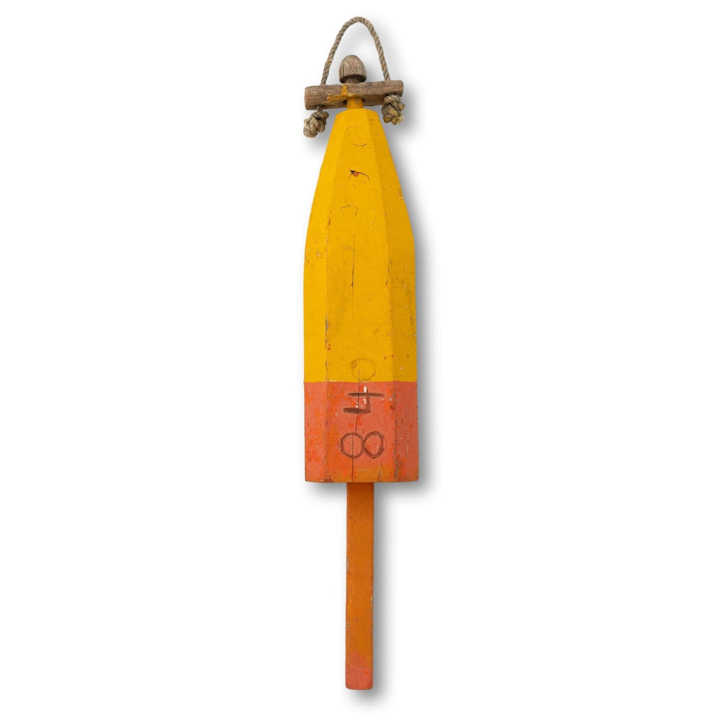 Large Yellow Buoy w. Spinner