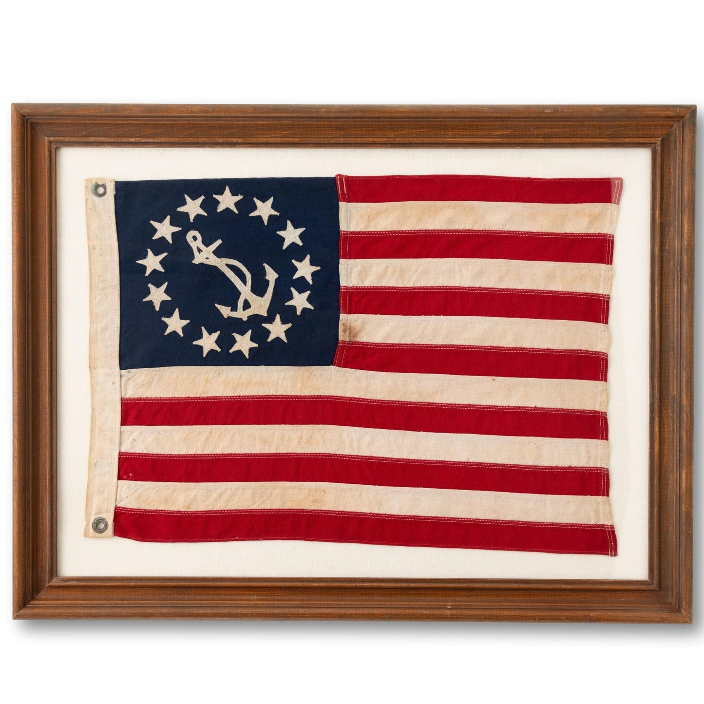 Large Framed Yacht Ensign