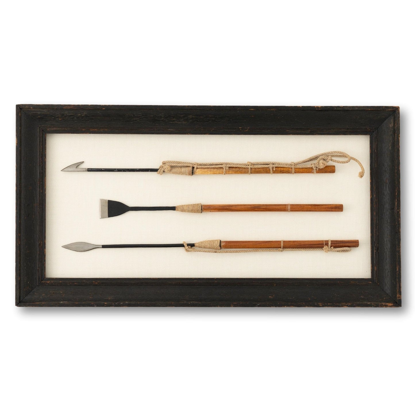 Framed Set of Mini Harpoons