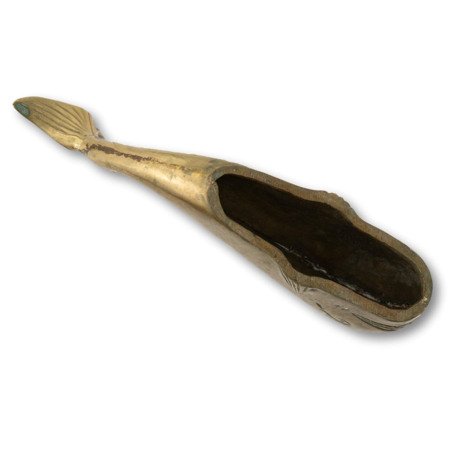 XL Brass Whale
