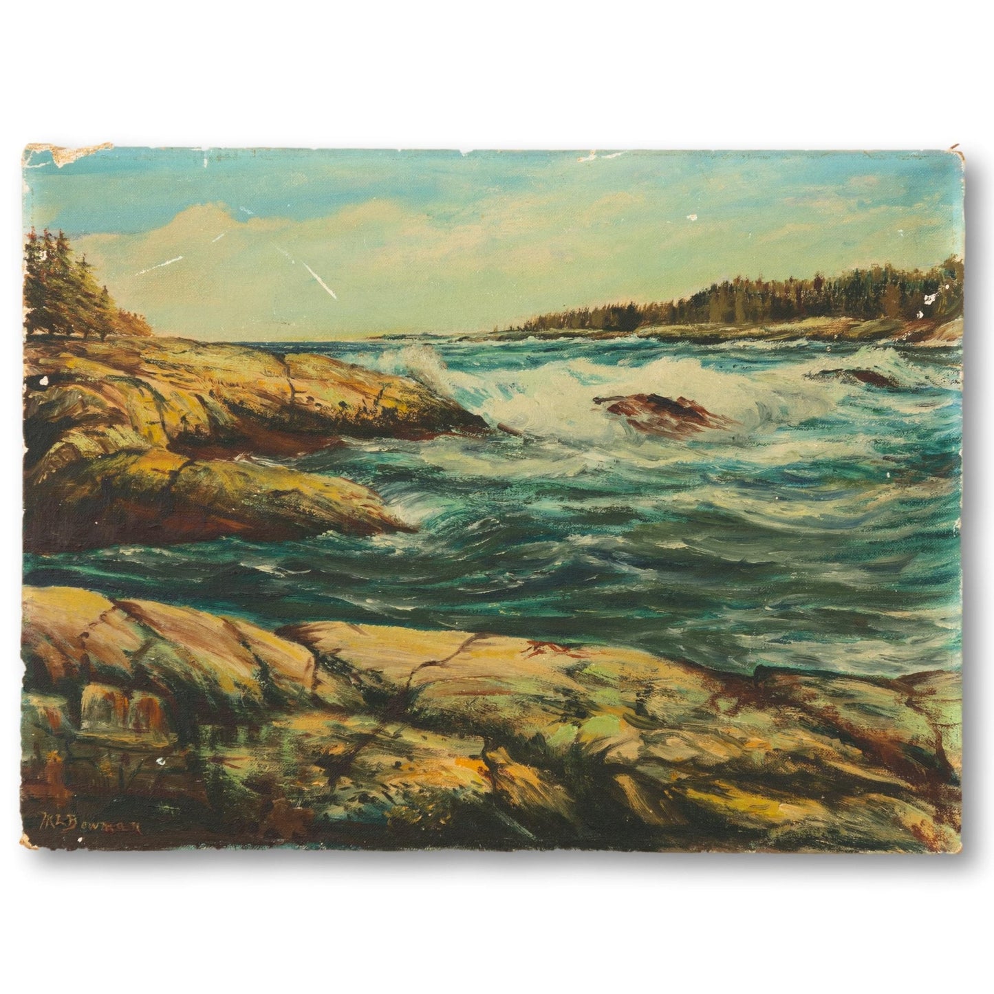 Seascape Oil on Board