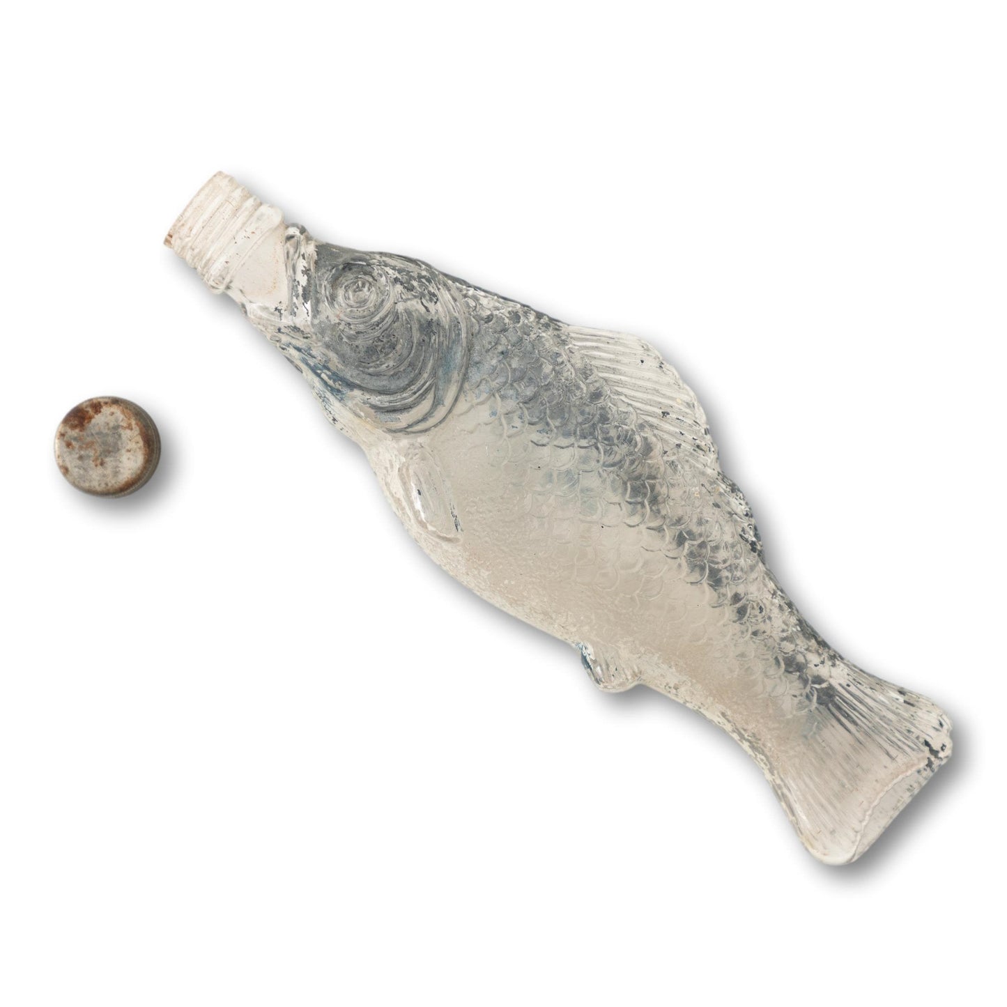 Glass Fish Bottle