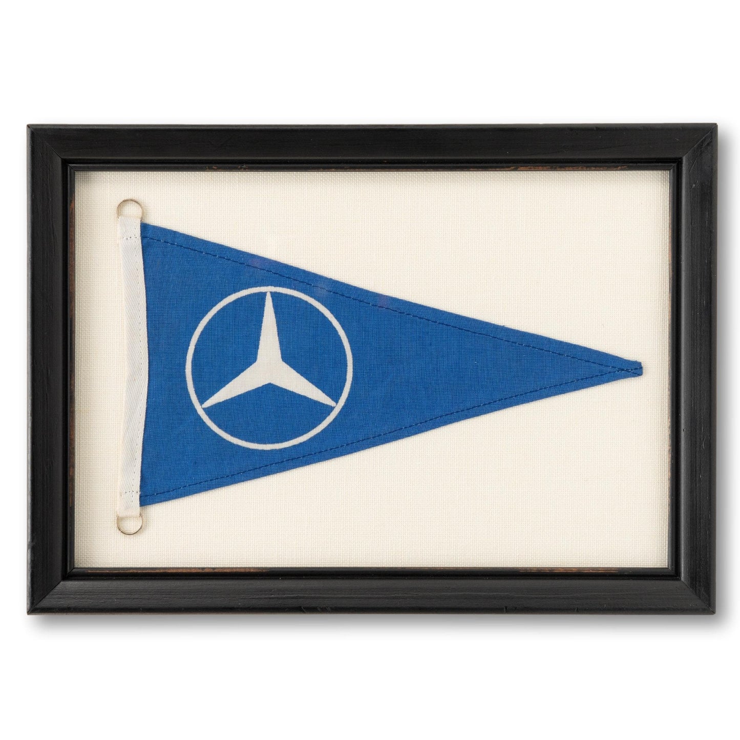 Framed Mercedes Flag