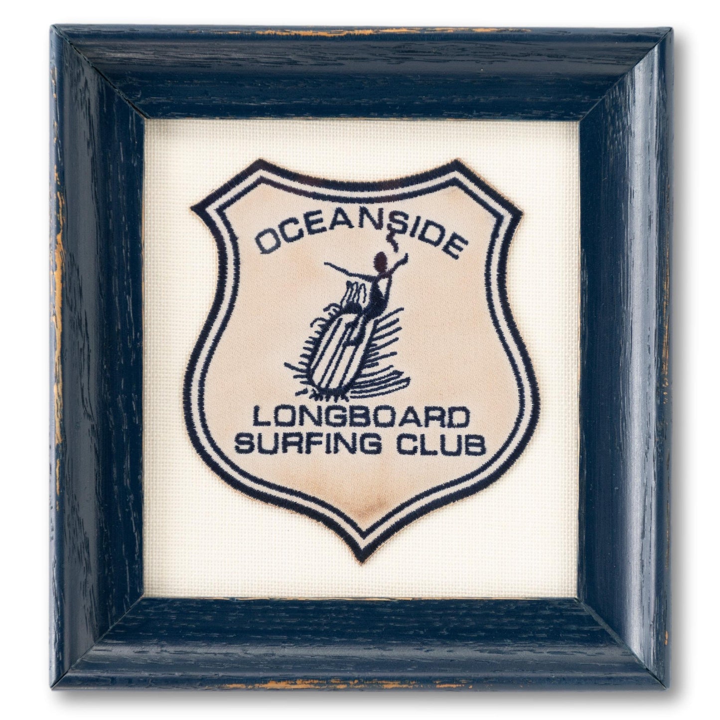 Framed Oceanside Longboard Surfing Club Patch